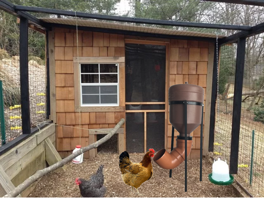 Wichita Cabin Coop design computer models and material list Building a chicken c